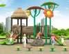 Kindergarten forest theme kids outdoor amusement playground equipment slide for sale