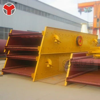 Mine used fine linear vibrating sieve/vibrating screen for sale