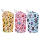Animal Printing BPA Free Folding Plastic Water Bottle with Customized Logo