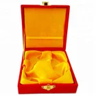 Red Art Work Paper Packaging Cardboard Gift Box With Lid