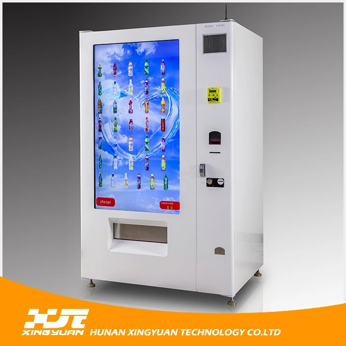 Lcd/touch Screen Vending Machine With Large Media Display Buy Touch