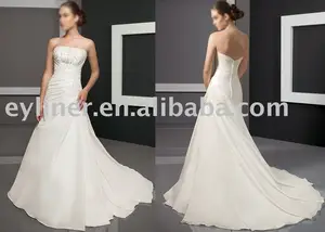 elegant wedding dress,wedding gown w41