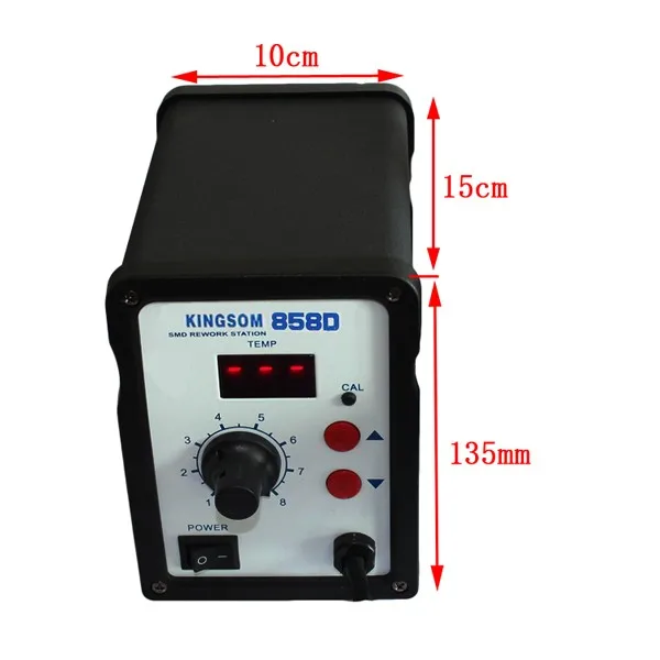 Wholesale price Hot air station KS-858D SMD rework station Hot air gun 700W 220V or 110V soldering working