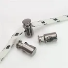 Wholesale High Polished Metal Drawstring Toggle Cord End Stopper Lock for Garments