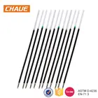 2018 best price good writing school ballpoint plastic pen refill