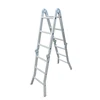 Aluminium Industrial telescopic by step straight ladder stool folding stairs