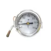 High Quality Cooper Pressure Thermometer Stainless Steel Boiler capillary Thermometer