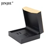 Manufacturer square high quality wooden-like vintage cufflink box lid