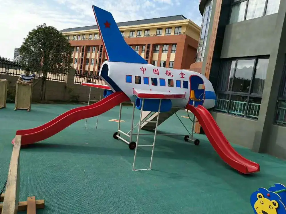 Guangzhou Qixinplay Airplane Playground Equipment Airplane Outdoor