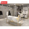High End ODM Ladies Garments Shop Name Decoration Display Counter Store Furniture Clothing Showroom Design