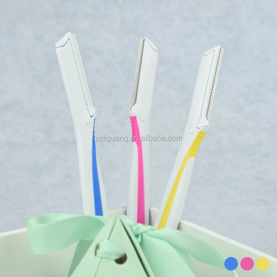 5.6 Inch Stainless Steel Blade Women Eyebrow Razor Eyebrow Razor With ABS handle, Customized
5.6 Inch Stainless Steel Blade Women Eyebrow Razor Eyebrow Razor With ABS handle, Customized