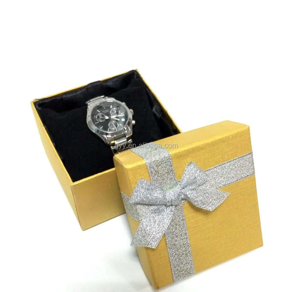 fancy pillow watch packaging box, watch gift box