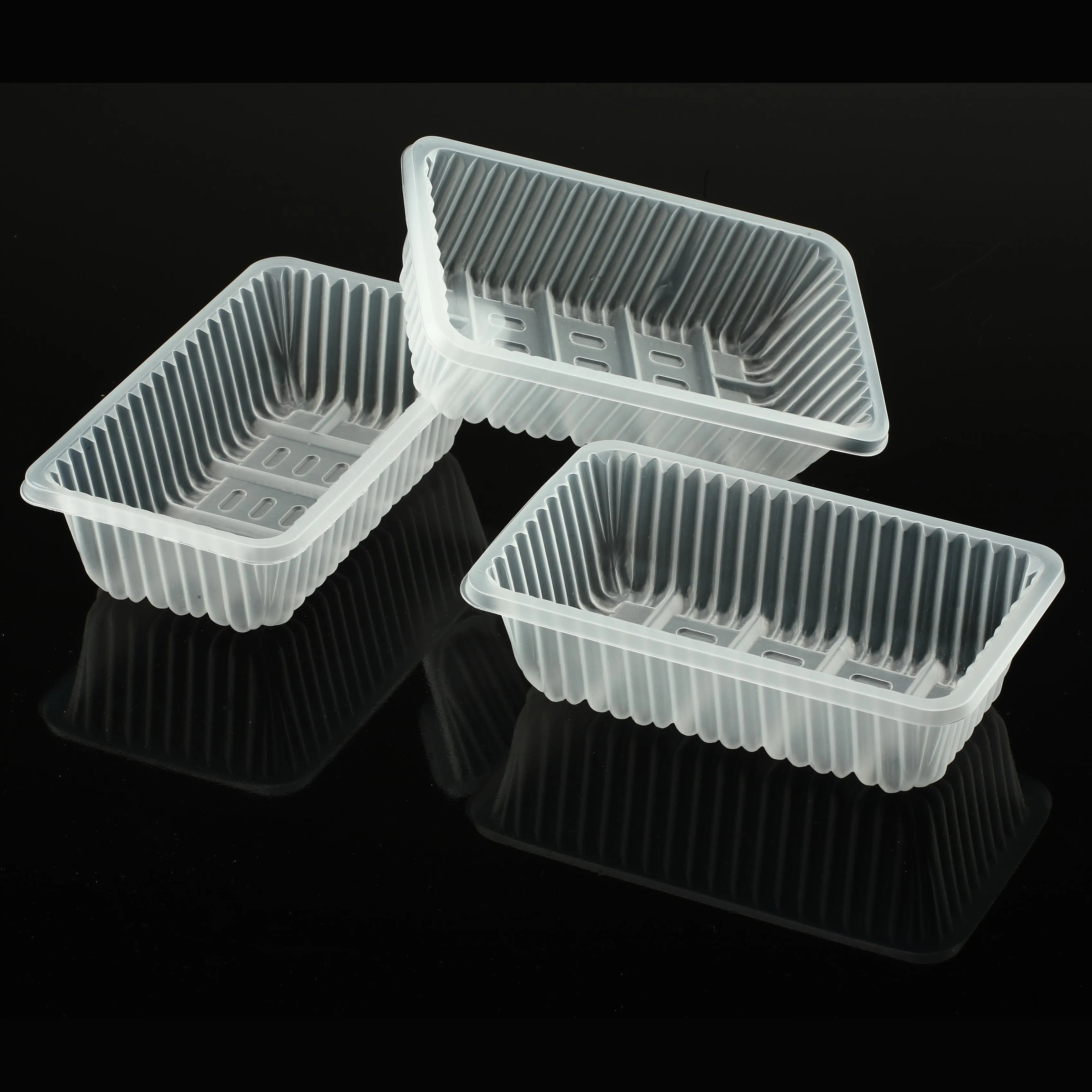 Reliable food PP disposable plastic storage container box set