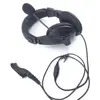 Walkie Talkie Customized Wired Ear Hanger Helmet headphones Earphone for moto xir p8668 DP4801 DP3601