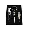 Customized wholesale cheap square box cardboard wine opener set gift corkscrew for wine accesory