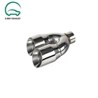 Muffler Exhaust Tip Exhaust Muffler Tip Pair Double Head Muffler Exhaust Tip
