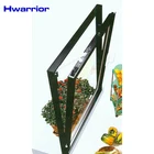 Durable Building Material Luxury Design Aluminum Overhang Windows