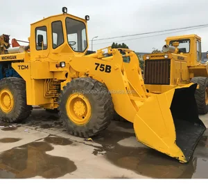 second hand used machine tcm wheel loader made in japan 75b 830