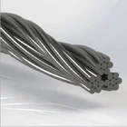 Road Guardrail high carbon cable wire Barrier 3x7 structure Galvanized steel wire rope