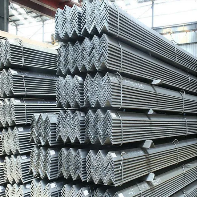 Construction steel L angle galvanized price per ton angle steel