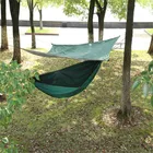 2019 210T Nylon 1 Person Tree Hanging Camping Hammock Tent With Tarp