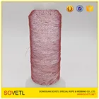 High visibility polyester reflective embroidery sewing thread for hand stitching