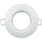 Recessed Ceiling White LED Spot Trim Ring Halogen Bulb Replacement LED Spotlight Frame Light Fixture