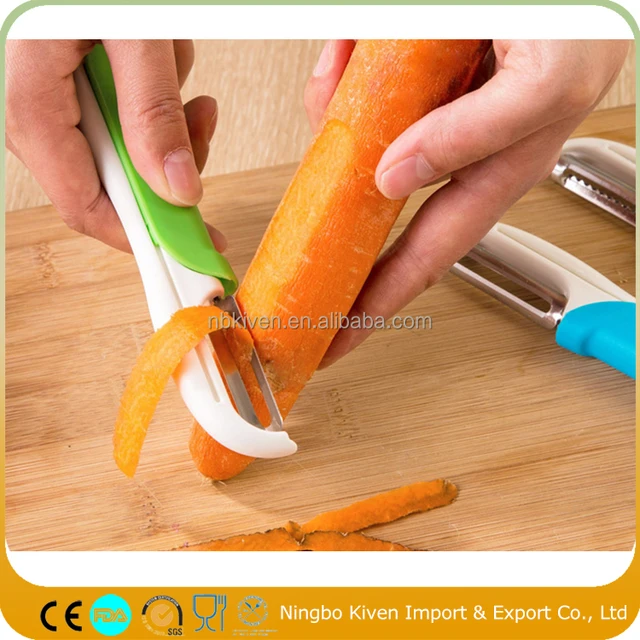 2017 colorful 2 in1 multifunction peelers zesters kitchen