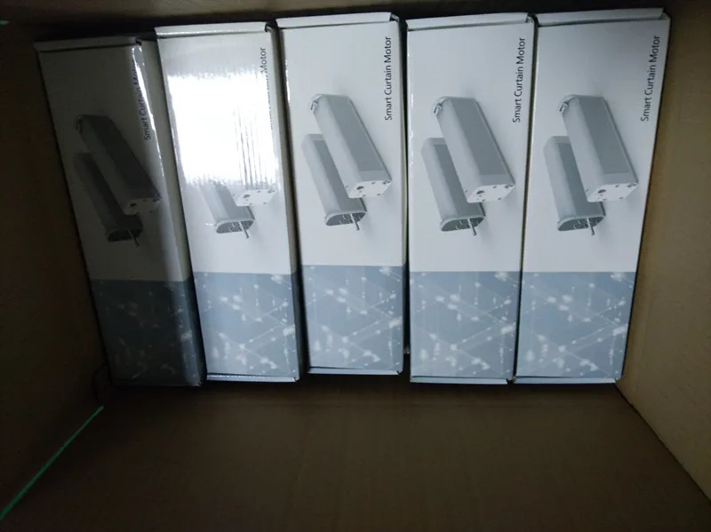 KECO Ultra Quiet motorized curtain motor with speed change and smart connection for electric curtain track and curtain rail