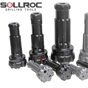 SOLLROC button bits DTH hammer drill bits for mining rock drilling