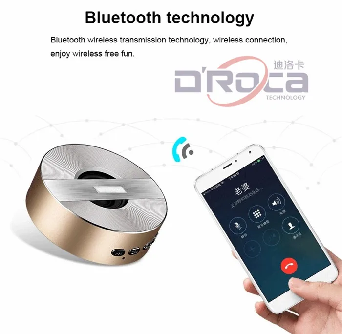To US, Logo printing cheap custom branded blue tooth speaker,wireless speaker hands free - ANKUX.COM