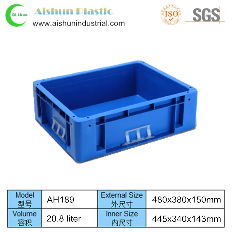 480 × 380 × 150ミリメートルスタッカブルプラスチッククレートプラスチックフルーツコンテナ-かご問屋・仕入れ・卸・卸売り