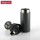 Highwin Hot Sale Double Wall Vacuum Coffee Single Cup French Press Portable French Press Travel Coffee Maker