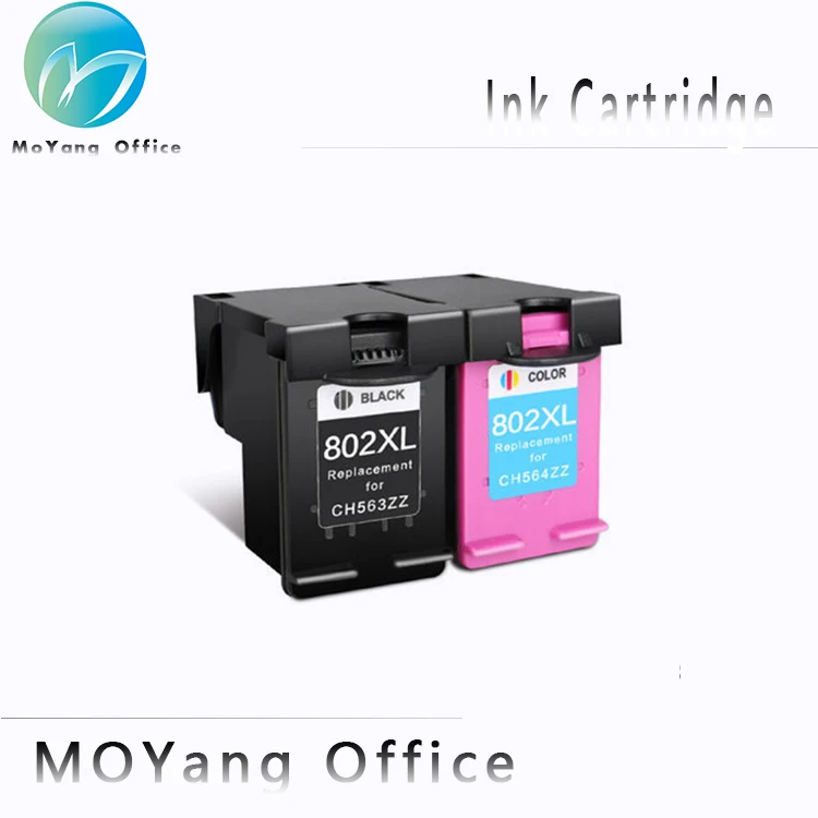 MoYang хороший печати эффект принтеры принтер Совместимость для HP 802 чернильный картридж