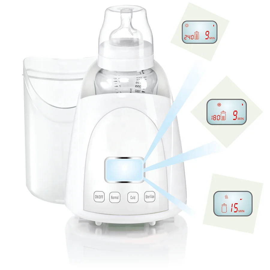 Multifunctional Electric Baby Milk Feeding bottle warmer with timer