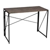 Foldable Wood and Small Table Folding Computer Laptop Desks Study Table for Writing Spaces Saving Office Furniture