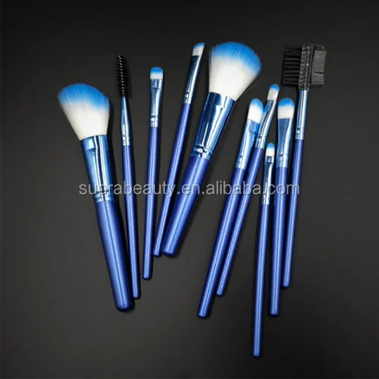 7 pcs original brush makeup with faux leather bag professional make up brush set