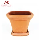 china plastic garden flowerpot mold manufacturer/injection plastic flower pot molds
