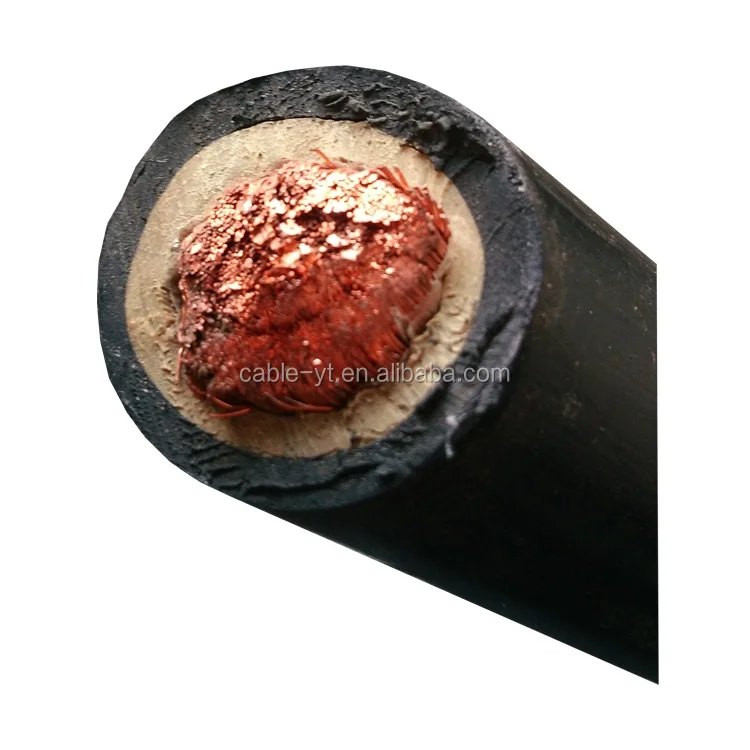 16mm2 25mm2 35mm2 50mm2 95mm2 Câbles de cuivre souple de la soudure de  l'alimentation du câble en caoutchouc - Chine Fil électrique, câble flexible