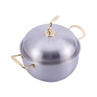 Tri-ply cookware manufacturers in china small dutch oven composite cooker