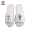 Custom logo hotel disposable slippers terry cloth slipper