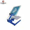 High precision desktop single color t-shirt rotary digital silk screen printing machine