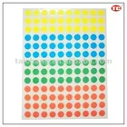 Colored Dot Self Adhesive Sticker Label Assorted Color