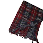 LOPE Wholesale Winter Women Lattice Wool Scarf Cashmere Shawl