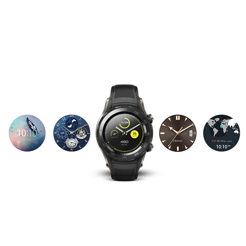 

Original Huawei Watch 2 Smart watch Support LTE 4G Phone Call Heart Rate Tracker For Android IP68 waterproof NFC GPS