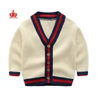 high quality custom long sleeve baby boy Cardigan boys stylish sweaters boys sweater design