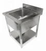 China top quality stainless steel custom size single sink for kitchen