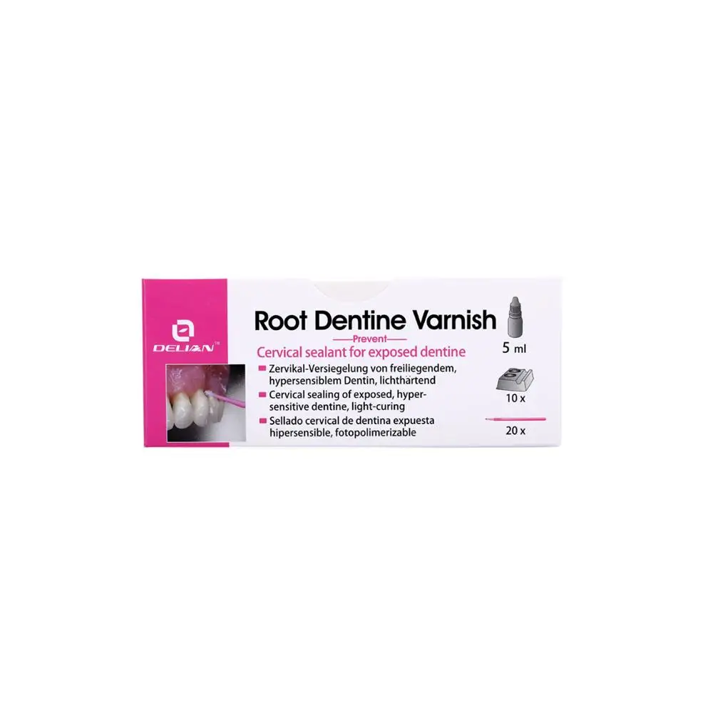 delian root dentine varnish dental products