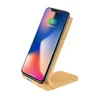 Wood Grain Quick Wireless Charging Stand Fast Wireless Charger for iphone x 8/8PLUS for Samsung Galaxy S6 S7 S8 edge/Note8