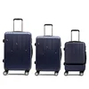 ABS PC Hard Shell Spinner Trolley Suitcase 3D Polycarbonate Roller Cabin Suit case Luggage Set With Skid Brake Lock Wheel
